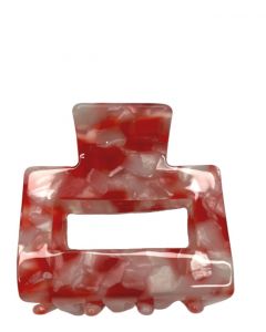 JA-NI Hair Accessories - Hair Clamps Sofia, The Red Marble